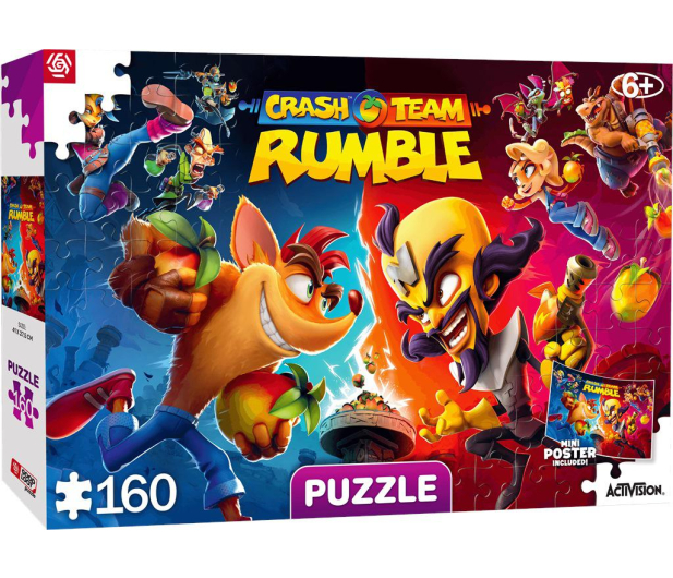 Merch Crash Team Rumble Puzzles 160 - 1133204 - zdjęcie